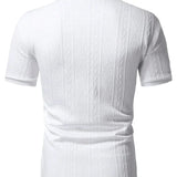 Gianni - polo casual lato z guzikami