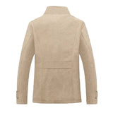 Elegancki Fleece Płaszcz