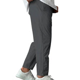 Eleganckie Spodnie Tapered z Troczkami