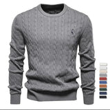 Falkner Strikkemoderne Herrepullover