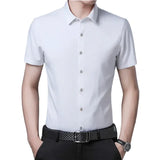 Koszula Krótki Rękaw Business Casual