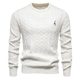 Falkner Strikkemoderne Herrepullover