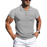 Elegancka Pasiasta Koszula Polo
