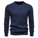 Falkner Strikkemoderne Herrepullover