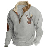 Sweter Silvio Vintage z zamkiem