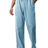 Casual lniane spodenki letnie