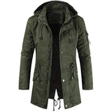 Lang Cargo Parka Jakke