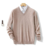 Elegancki Sweter z V-Krójem